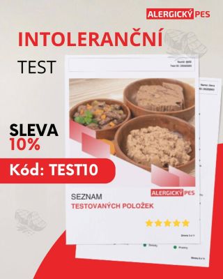🎉 Sleva 10 % na intoleranční testy! Chcete zjistit, které složky v krmivu vašemu parťákovi nesedí? Intoleranční test z...